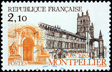 Image showing Montpellier Stamp