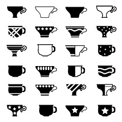 Image showing Set of Cups