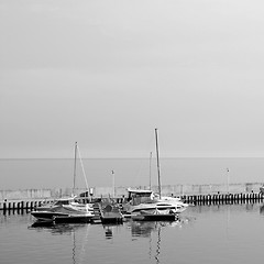 Image showing Sailing boats