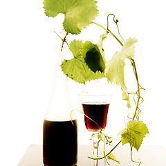 Image showing Red wine