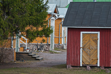 Image showing Old courtyard.