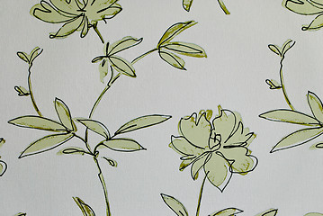 Image showing Drawing for wallpaper.