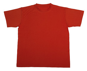 Image showing red t-shirt