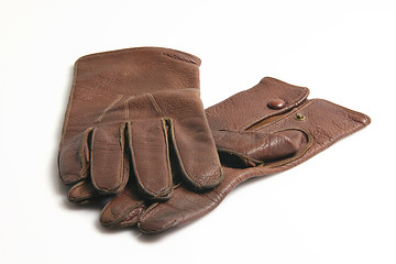 Image showing leather gloves