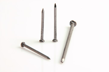 Image showing construction nails