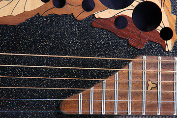 Image showing strings of guitar