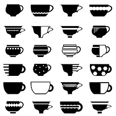 Image showing Set of Cups