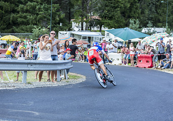 Image showing The Cyclist Sylvain Chavanel - Tour de France 2014