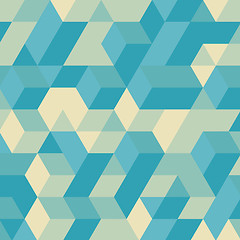 Image showing Abstract geometrical 3d background. 