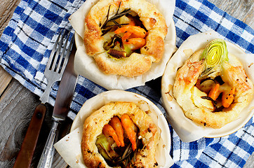 Image showing Puff Pastry Snacks