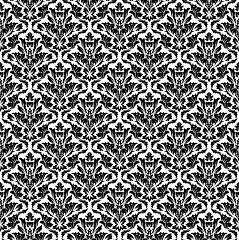 Image showing Damask seamless pattern