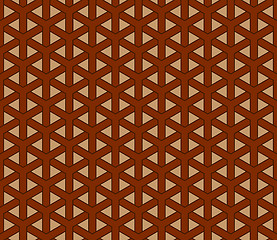 Image showing Geometric chinese seamless pattern