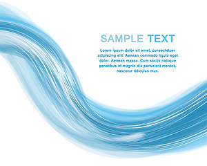 Image showing Water wave background