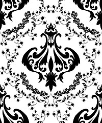 Image showing Seamless damask pattern