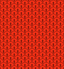 Image showing Geometric chinese seamless pattern