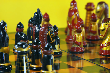 Image showing chess battle