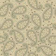 Image showing Oriental cucumbers seamless pattern