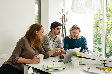 Image showing Start-up business team in meeting