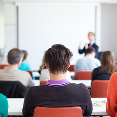 Image showing Lecture at university.