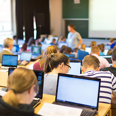 Image showing Informatics workshop at university.