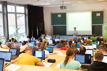 Image showing Informatics workshop at university.