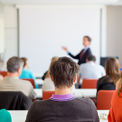 Image showing Lecture at university.