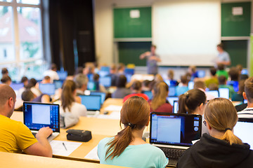 Image showing Informatics workshop at university.