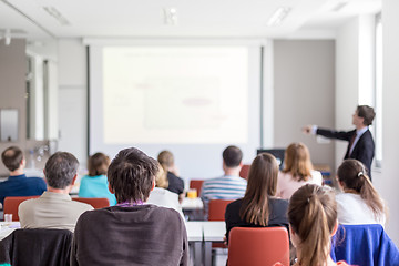 Image showing Lecture at university.