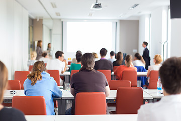 Image showing Lecture at university.