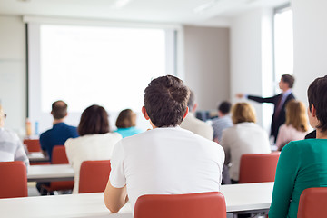 Image showing Lecture at university.