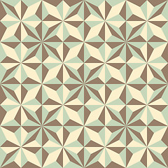 Image showing Seamless vector illustration. Mosaic.  