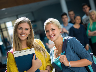 Image showing students group  study