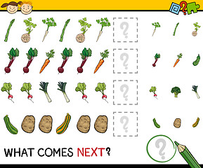 Image showing what comes next game cartoon