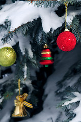 Image showing Christmas decorations