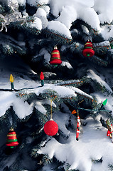 Image showing Christmas decorations