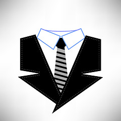 Image showing Business Suit Icon