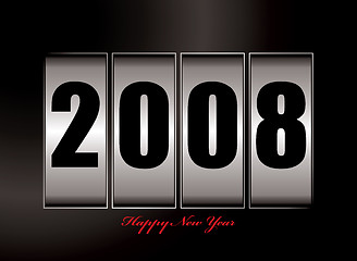 Image showing 2008 new year
