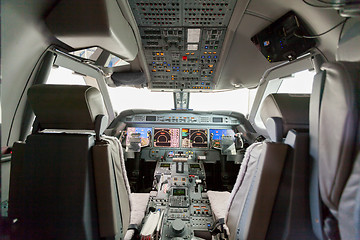 Image showing Inside view Cockpit G550