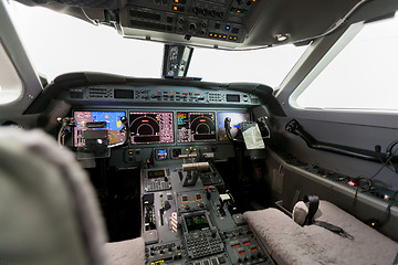 Image showing Inside view Cockpit G550