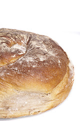 Image showing tasty fresh baked bread bun baguette natural food