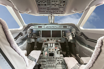 Image showing Inside view Cockpit G550