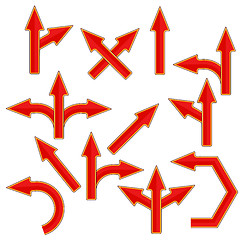 Image showing Red Arrows