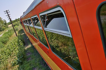 Image showing Railroad travel