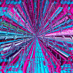 Image showing Abstract 3d background