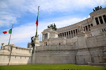 Image showing Vittorio Emanuele in Rome, Italy