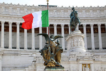 Image showing Vittorio Emanuele in Rome, Italy