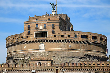 Image showing Castel Sant\' Angelo in Rome, Italy 