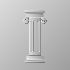 Image showing Greek Column