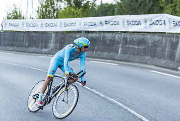 Image showing The Cyclist Jakob Fuglsang - Tour de France 2014