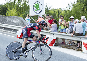 Image showing The Cyclist Peter Stetina - Tour de France 2014